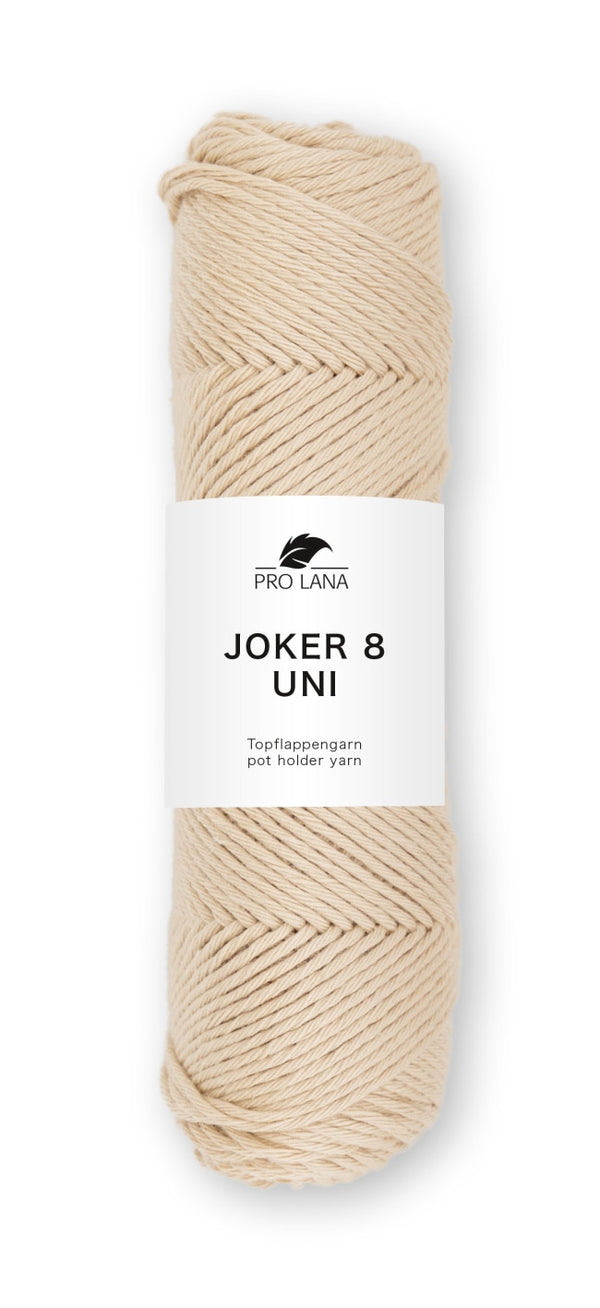 Pro Lana Joker 8 uni Topflappengarn 100% Baumwolle unmercerisiert 50g / 85m