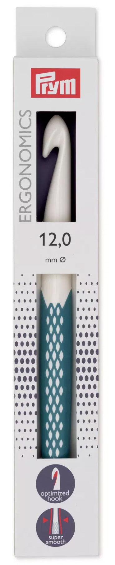 Prym Ergonomics Wollhäkelnadel ergonomisch geformt verschiedene Stärken