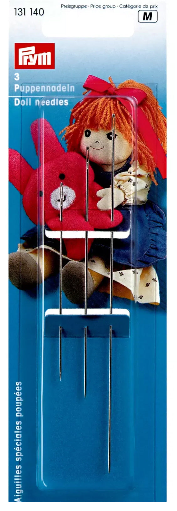 Prym Puppennadeln 70mm/ 80mm / 127mm 3 Stück