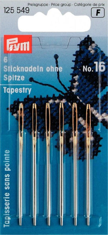 Prym Sticknadeln ohne Spitze Nr. 16  6 Stk/Packung
