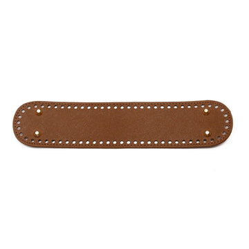 Taschenboden PU Kunstleder oval für Häkeltaschen Siena 32x7cm 1 Stück