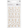 Sticker Puffy Sterne gold 58 Stück