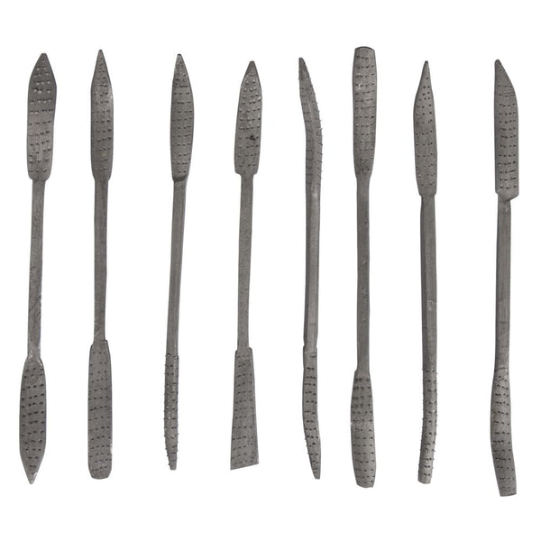 Specksteinraspelset 20 cm 8-teilig