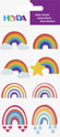 Sticker Regenbogen Mix-Set 1 Bogen