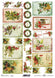 Reispapier Christmas Greetings A4 210x297mm 25-30g/m² 1 Bogen