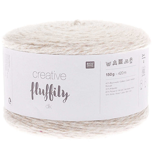Rico Creative Fluffily DK Wolle Glitzergarn 150g / 420m