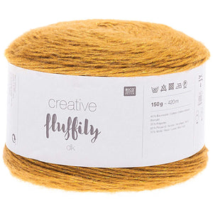 Rico Creative Fluffily DK Wolle Glitzergarn 150g / 420m