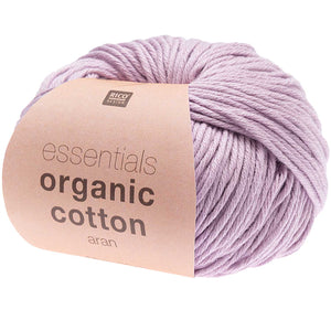 Rico Essential Organic Cotton Aran Baumwollgarn 100% BIO 50g/90m