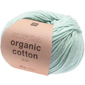 Rico Essential Organic Cotton Aran Baumwollgarn 100% BIO 50g/90m