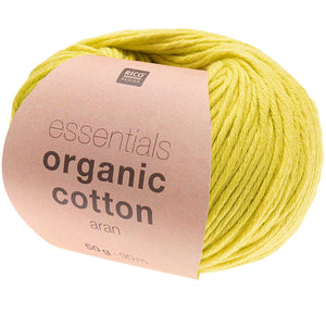 Rico Essential Organic Cotton Aran Baumwollgarn 100% BIO 50g/90m