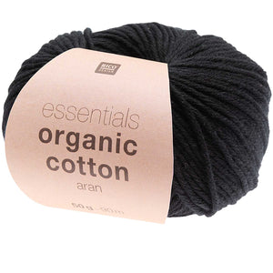 Rico Essential Organic Cotton Aran Baumwollgarn 100% BIO 50g/90m