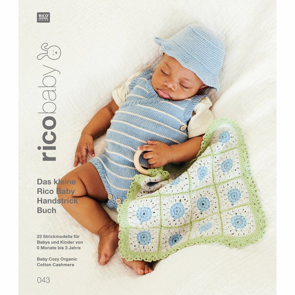 Rico Baby 043 Anleitungs-Buch mit 23 Strickmodellen Softcover 48 Seiten