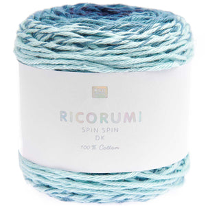 Ricorumi Spin Spin DK Farbverlaufgarn 100% Baumwolle 50g / 115m