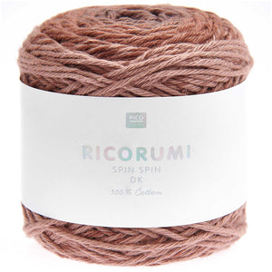 Ricorumi Spin Spin DK Farbverlaufgarn 100% Baumwolle 50g / 115m