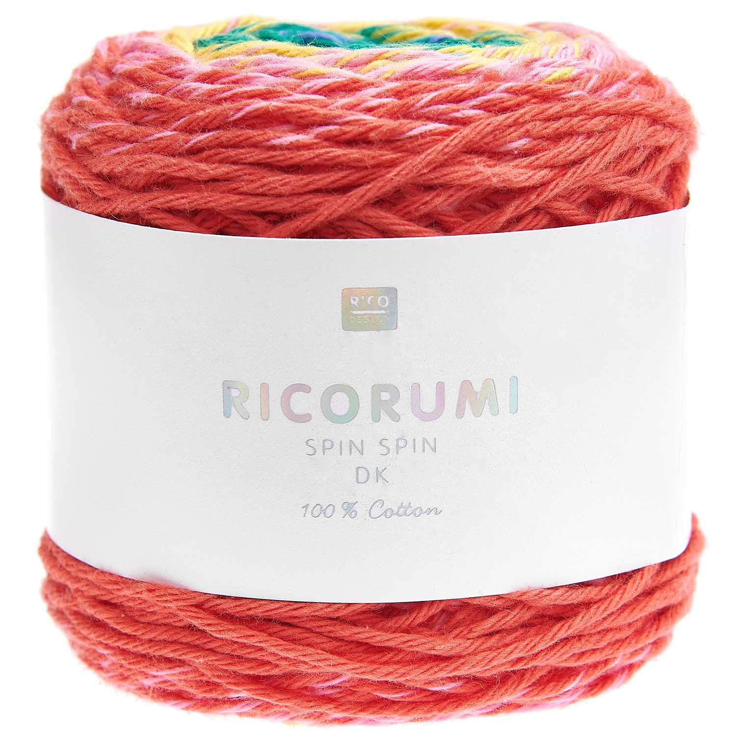 Ricorumi Spin Spin DK Farbverlaufgarn 100% Baumwolle 50g / 115m