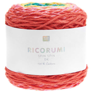 Ricorumi Spin Spin DK Farbverlaufgarn 100% Baumwolle 50g / 115m
