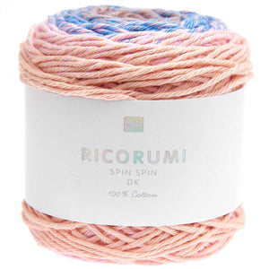Ricorumi Spin Spin DK Farbverlaufgarn 100% Baumwolle 50g / 115m