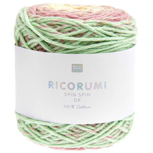 Ricorumi Spin Spin DK Farbverlaufgarn 100% Baumwolle 50g / 115m