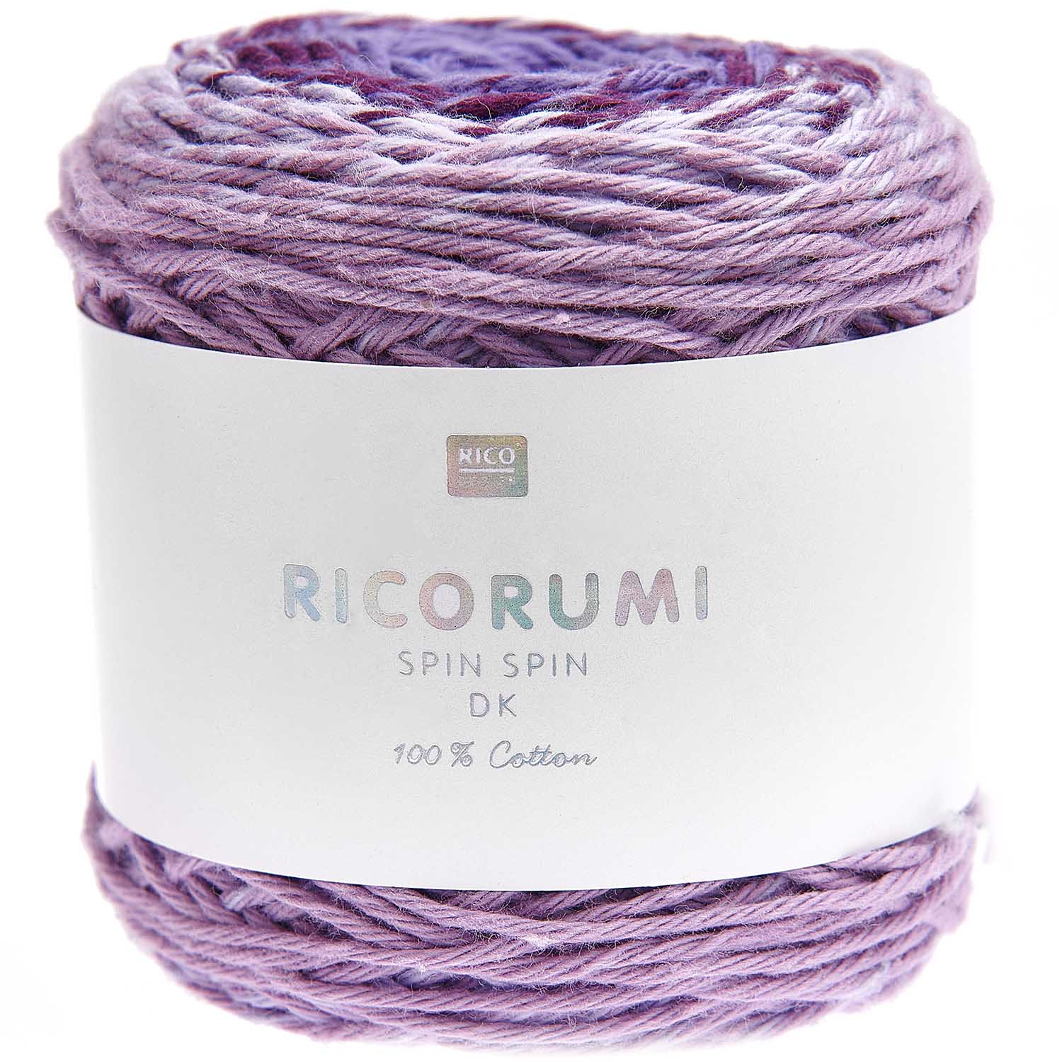 Ricorumi Spin Spin DK Farbverlaufgarn 100% Baumwolle 50g / 115m