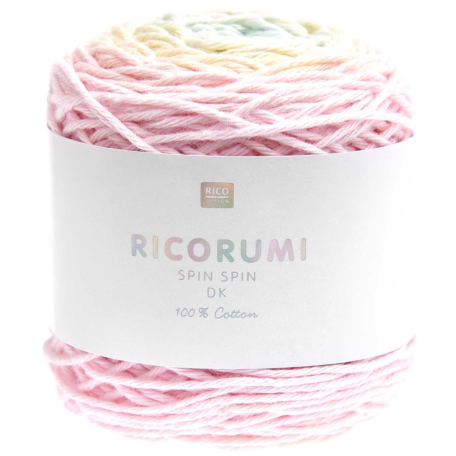 Ricorumi Spin Spin DK Farbverlaufgarn 100% Baumwolle 50g / 115m