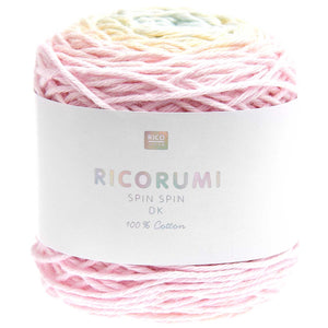Ricorumi Spin Spin DK Farbverlaufgarn 100% Baumwolle 50g / 115m