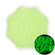 Glow in the Dark Glas Rocailles Stiftperlen grün-gelb 2,5mm 700 Stück / Dose
