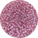 Rocailles Glasperlen Farbeinzug transparent 2,6mm 17g / Dose