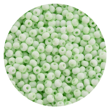Rocailles Frost Light Green 2,6mm 17g