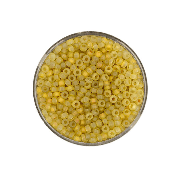 Rocailles Glasperlen matt lustered 2,6mm 17g / Dose