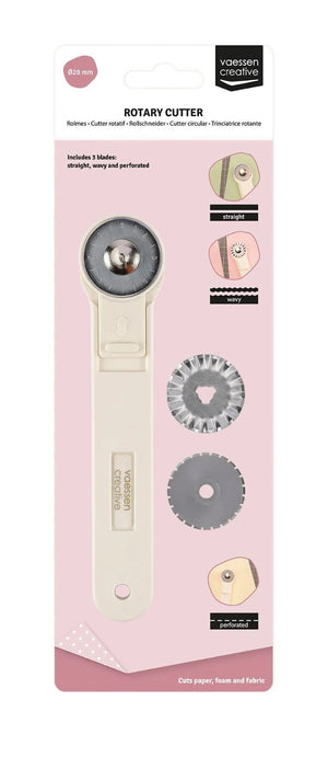 Rollschneider Rollschneider 3 Klingen Ø28mm 14,5cm