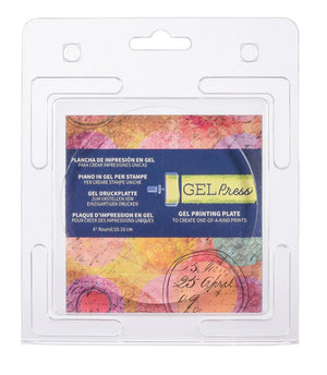Gel Press  Gel-Druckplatte Kreis ø10,16cm