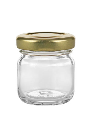 Rundglas mit Schraubdeckel 40ml