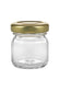 Rundglas mit Schraubdeckel 40ml
