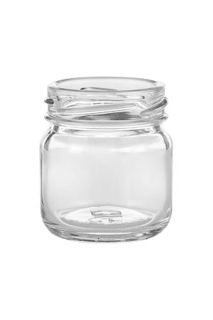 Rundglas mit Schraubdeckel 40ml