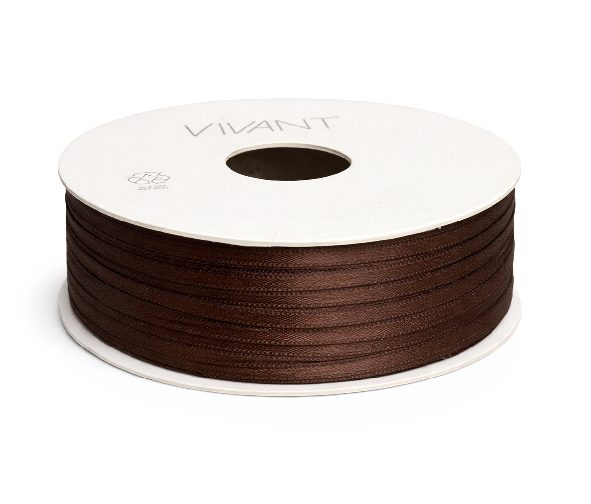 Premium DF Satinband 3mm 50m / Rolle