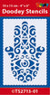 Schablone Hamsas Hand 10x15cm Doodey Stencils