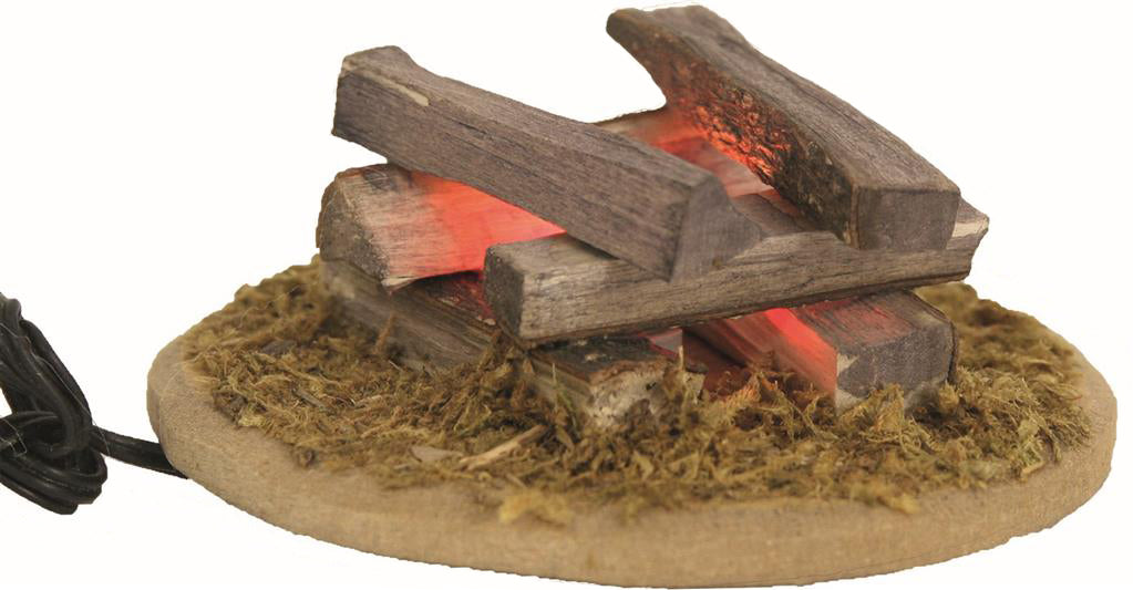 Lagerfeuer Scheiterhaufen beleuchtet 7cm
