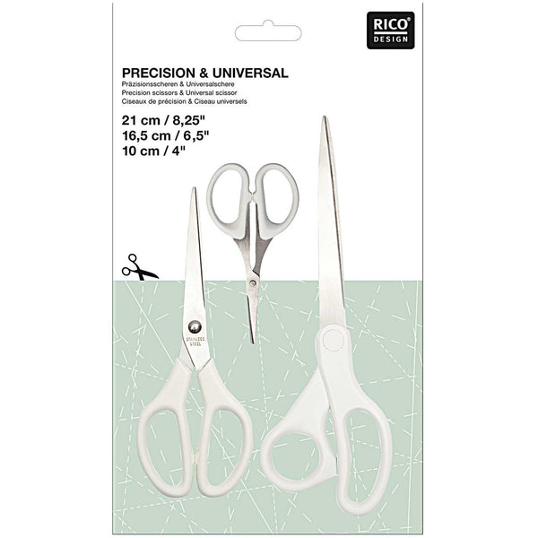 Scheren-Set Präzisionsscheren & Universalschere 3 Stück