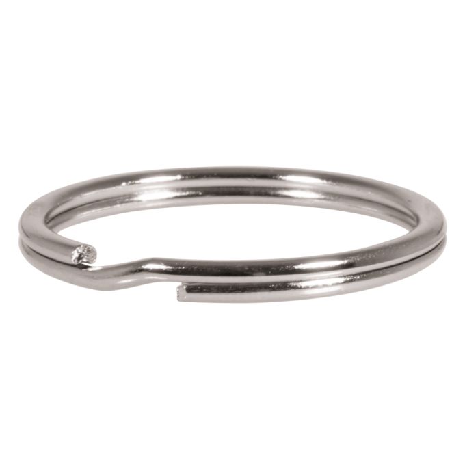 Schlüsselringe Multipack silbern starke Spaltringe verschiedene Größen