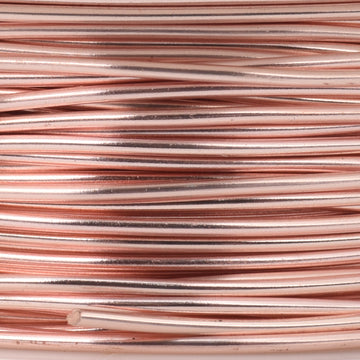 Schmuckdraht 1mm Roségold, 18gauge, 3,6m, Häkeldraht
