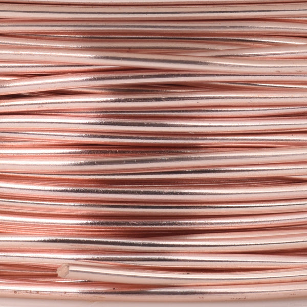 Schmuckdraht 1mm rosegold, 18gauge, 3,6m, Häkeldraht