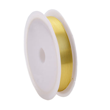Schmuckdraht 0,5mm 24gauge Gold 6m/Rolle