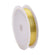 Schmuckdraht 0,5mm 24gauge gold 6m/Rolle