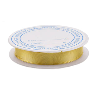 Schmuckdraht 0,5mm 24gauge gold 6m/Rolle