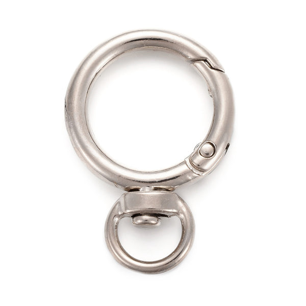Rund-Schnappverschluss mit Drehgelenk rund 27x40mm Stärke: 55mm 1 Stück