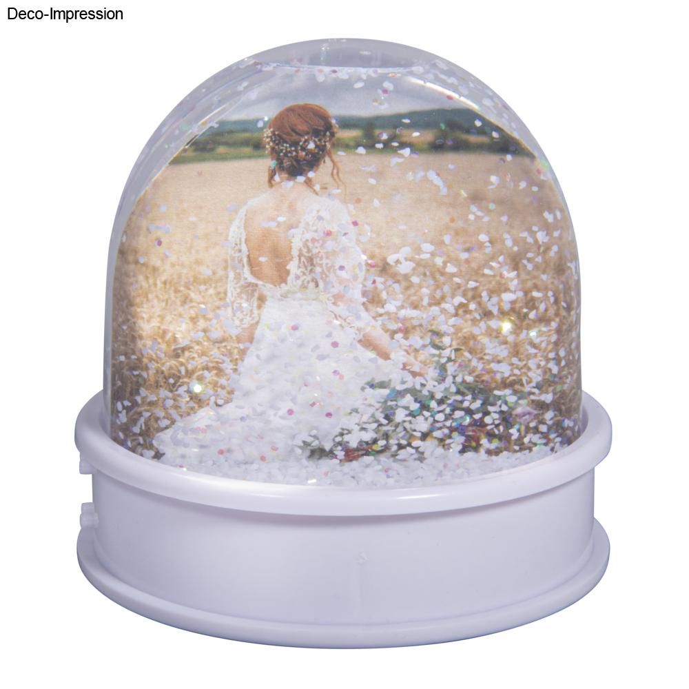 Schneekugel ø 90mm h:95mm Fotogröße: B.70 H.63 mm