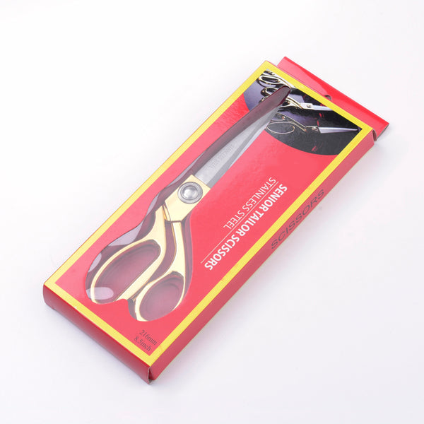 Schneiderschere Edelstahl gold 19,5 x 6,2 x 1,7cm