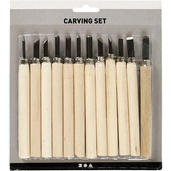 Master Schnitzwerkzeug Set 12tlg.