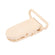 Schnullerclip T-Clip aus Kunststoff Eco-friendly  43x31x9mm
