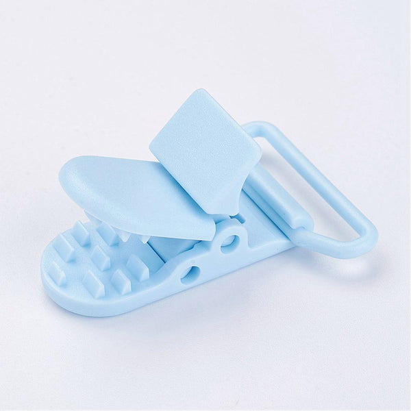 Schnullerclip T-Clip aus Kunststoff Eco-friendly  43x31x9mm